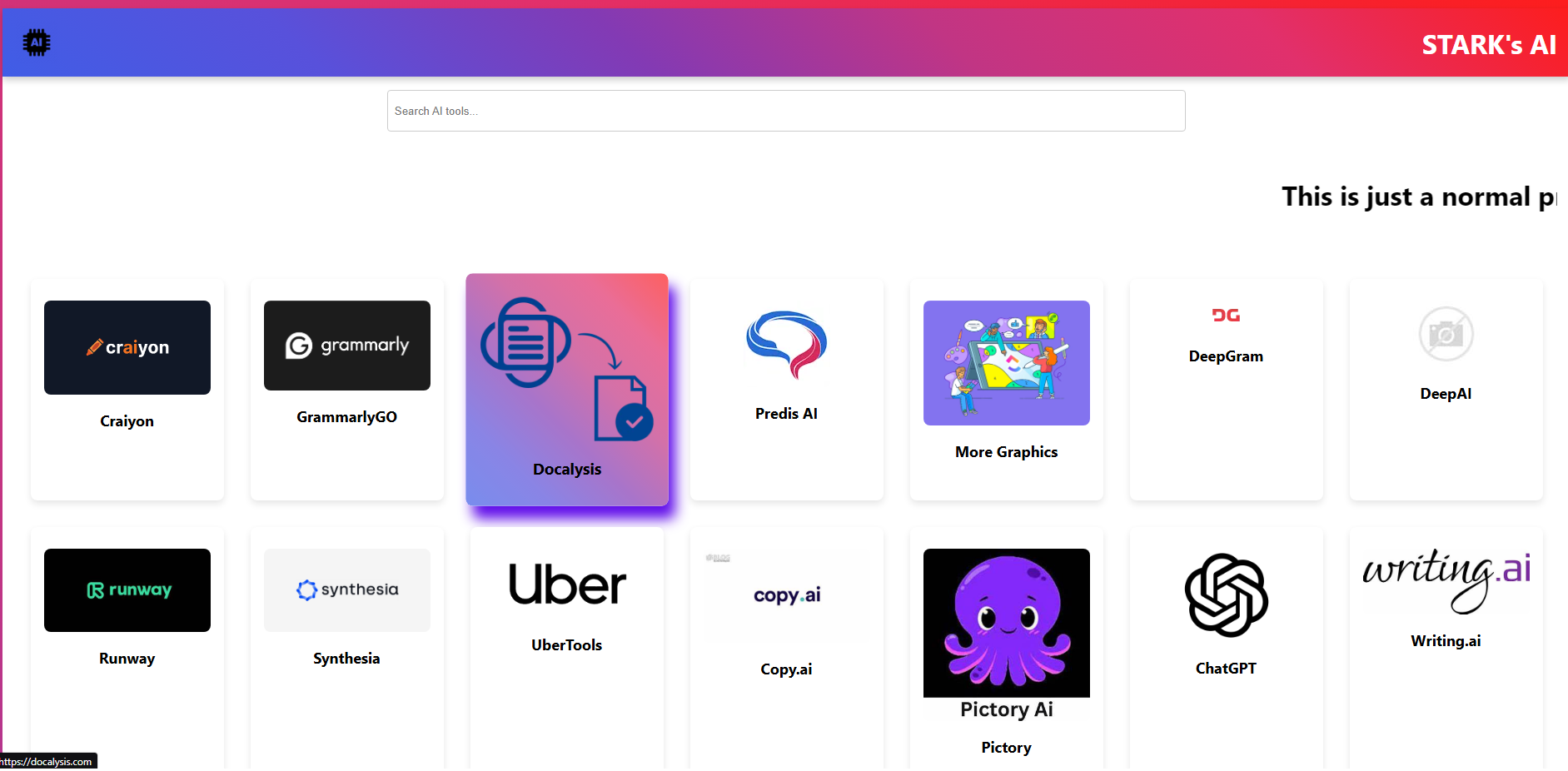 AI Tool Collection